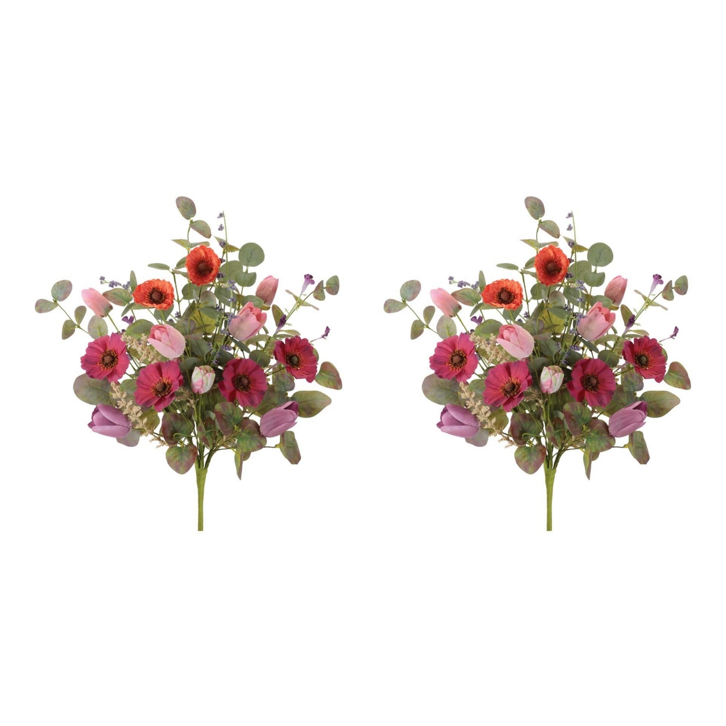 Poppy and Tulip Floral Bush (Set of 2) alternate view 4
