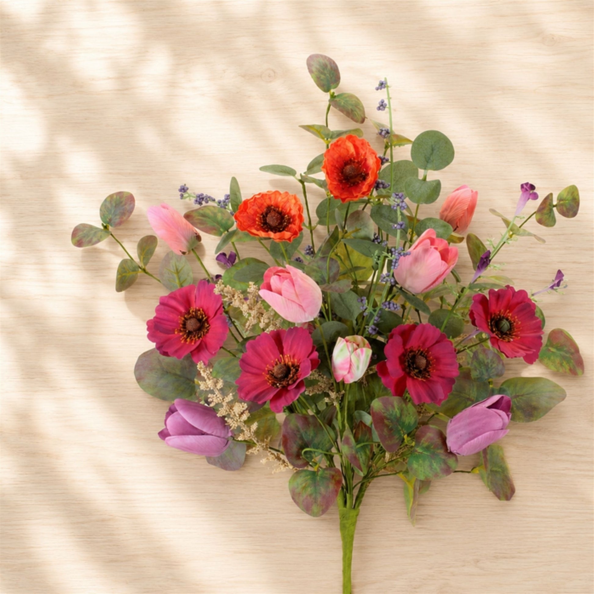 Poppy and Tulip Floral Bush (Set of 2) alternate view 2