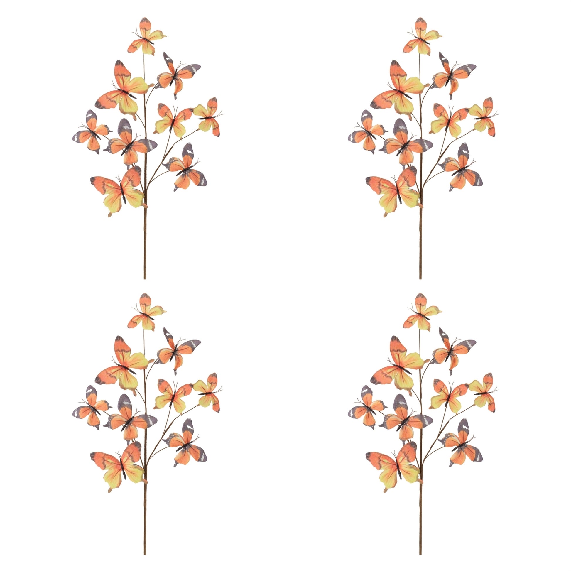 Decorative Butterfly Spray (Set of 4) alternate view 4
