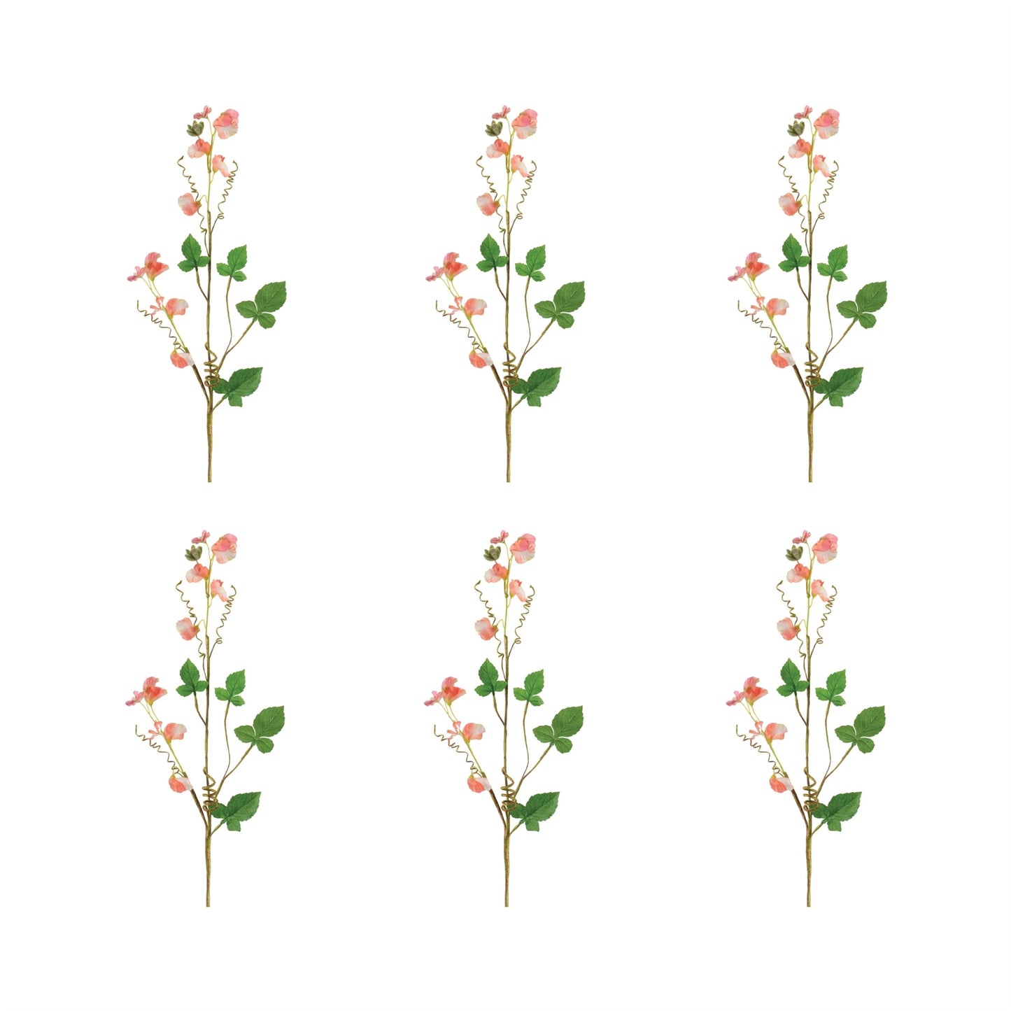 Sweet Pea Floral Spray (Set of 6) alternate view 3