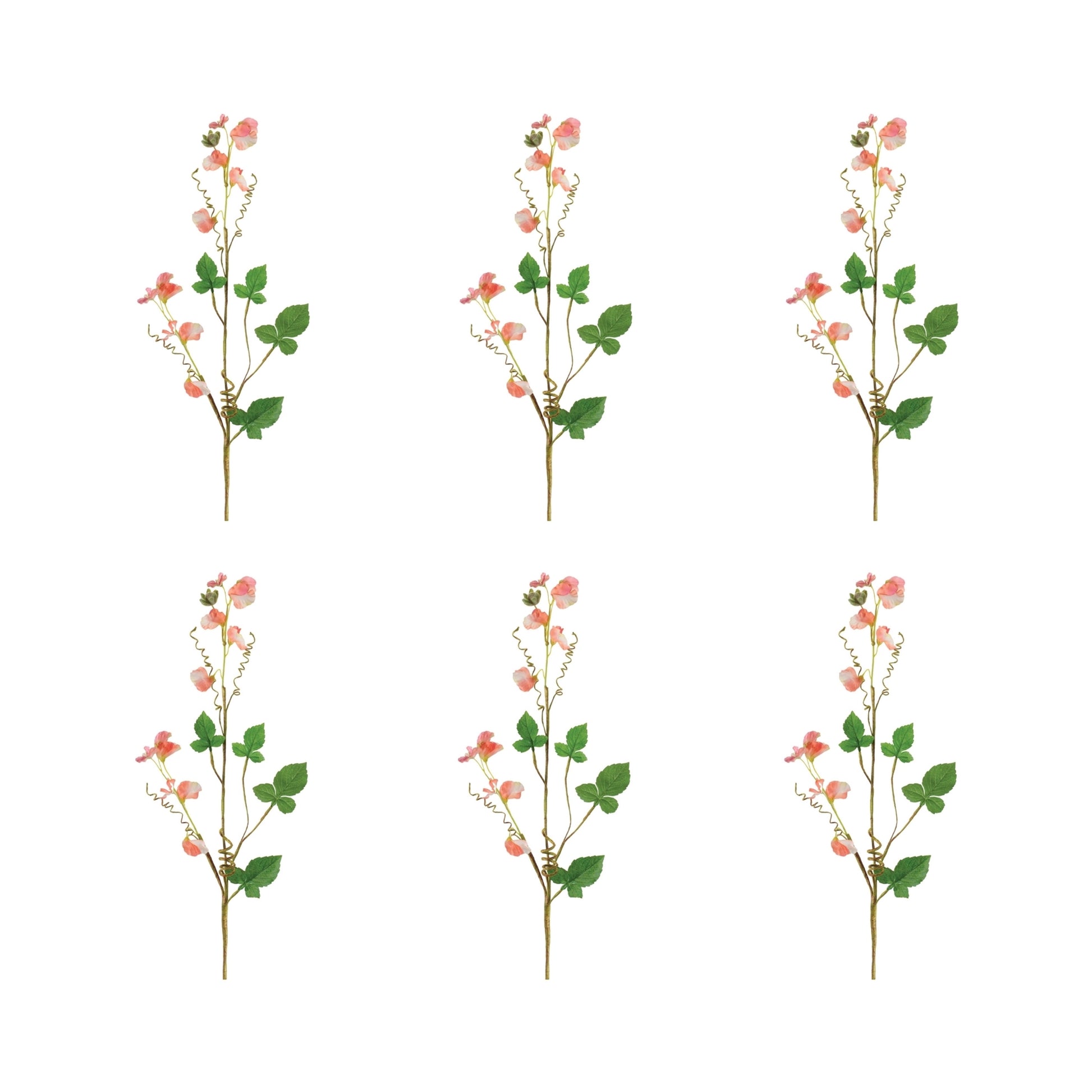 Sweet Pea Floral Spray (Set of 6) alternate view 3