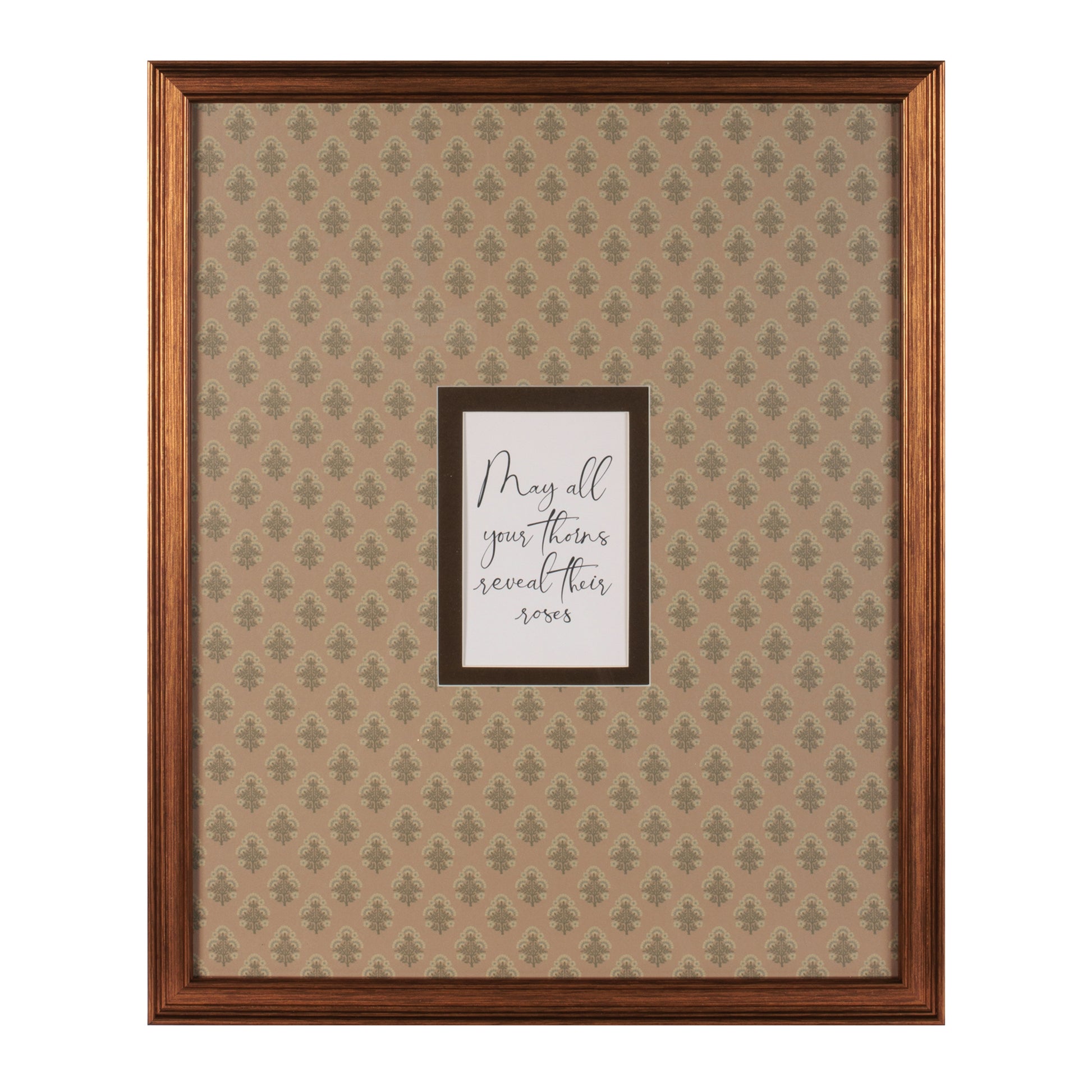 Framed Floral Proverb Wall Art (Set of 3) alternate view 3