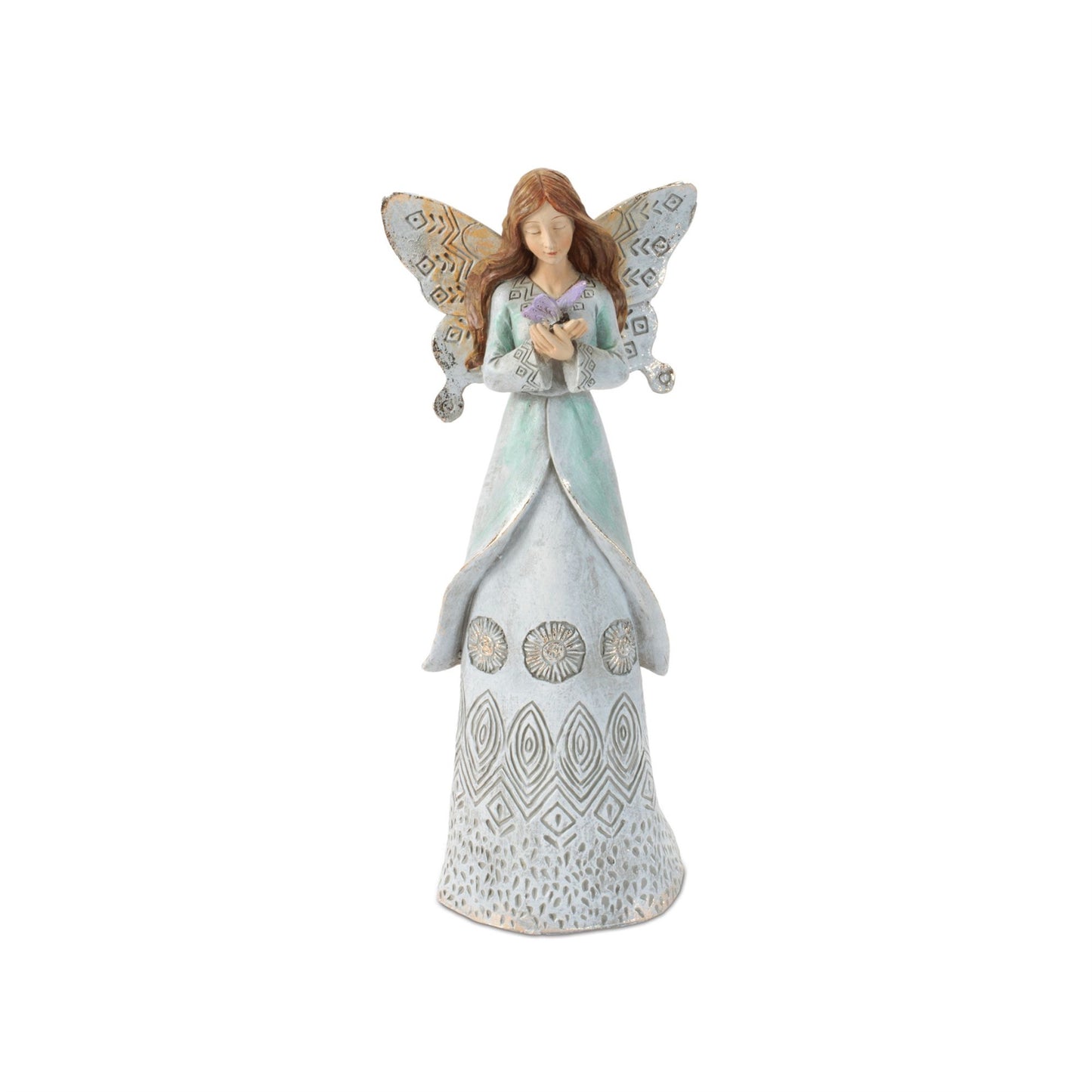 Etched Butterfly Angel Figurine (Set of 2) alternate view 3