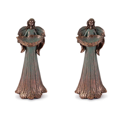 Angel Holding Leaf Bowl (Set of 2) alternate view 3