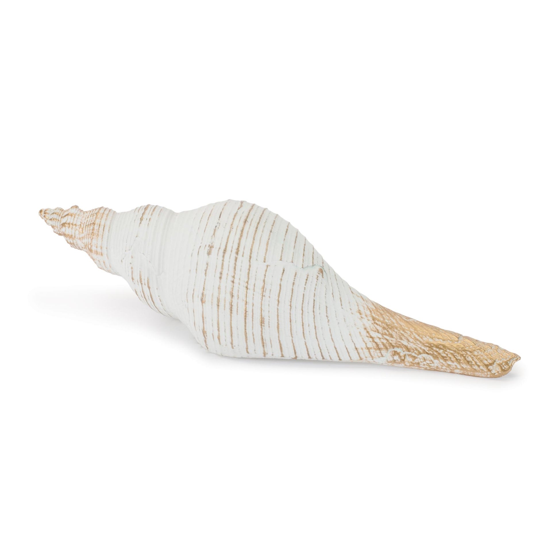 Whitewashed Coastal Seashell Décor (Set of 2)