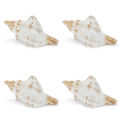 Whitewashed Coastal Seashell Décor (Set of 4) alternate view 2
