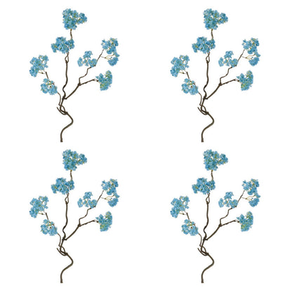 Blue Floral Twig Stem (Set of 4) alternate view 3