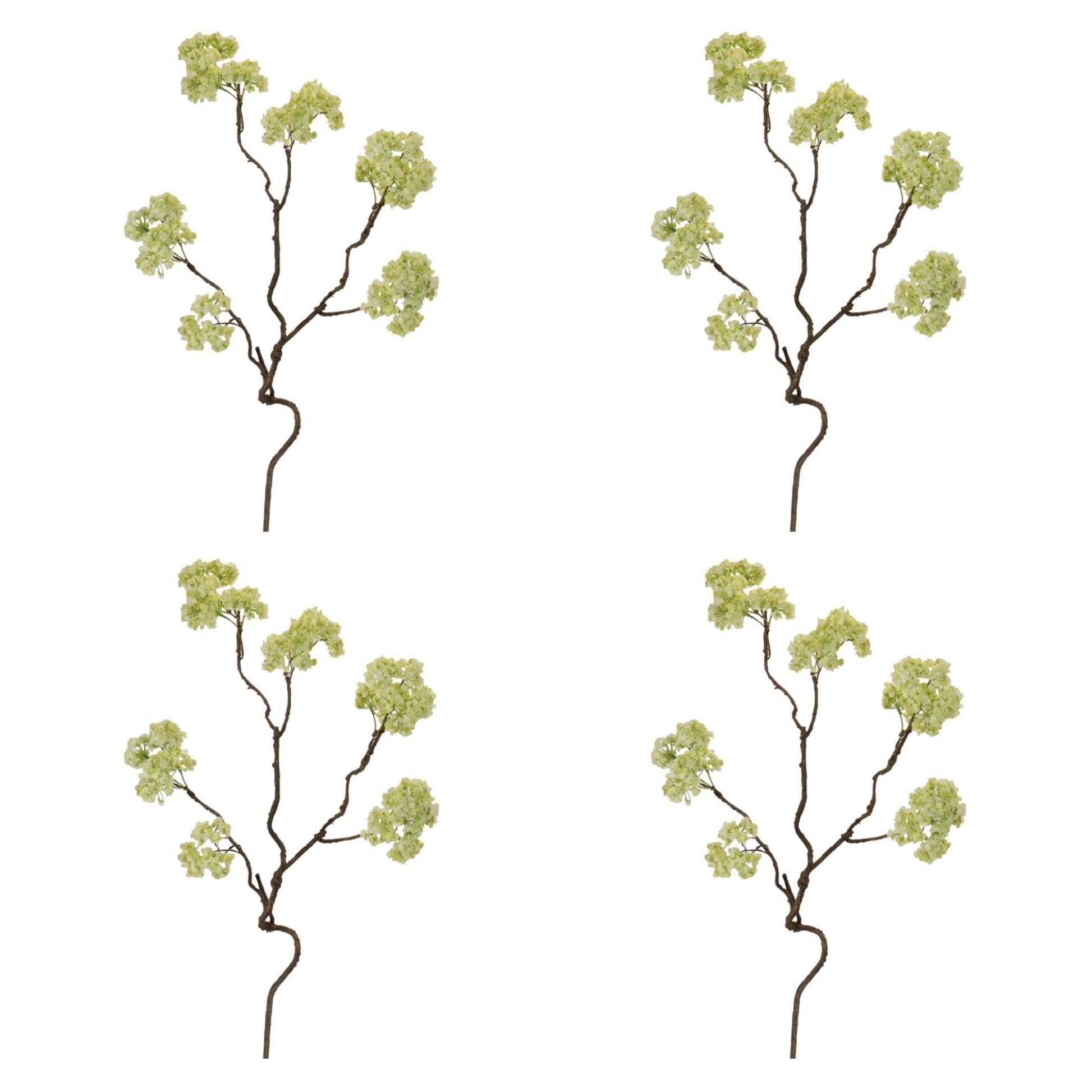 Blue Floral Twig Stem (Set of 4) alternate view 4