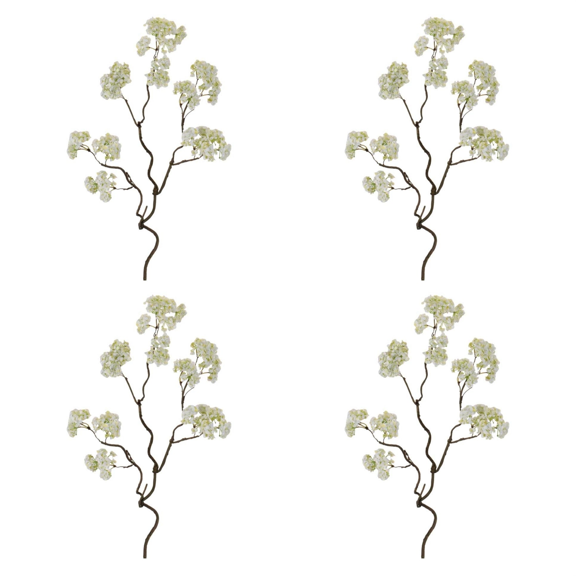 Blue Floral Twig Stem (Set of 4) alternate view 4