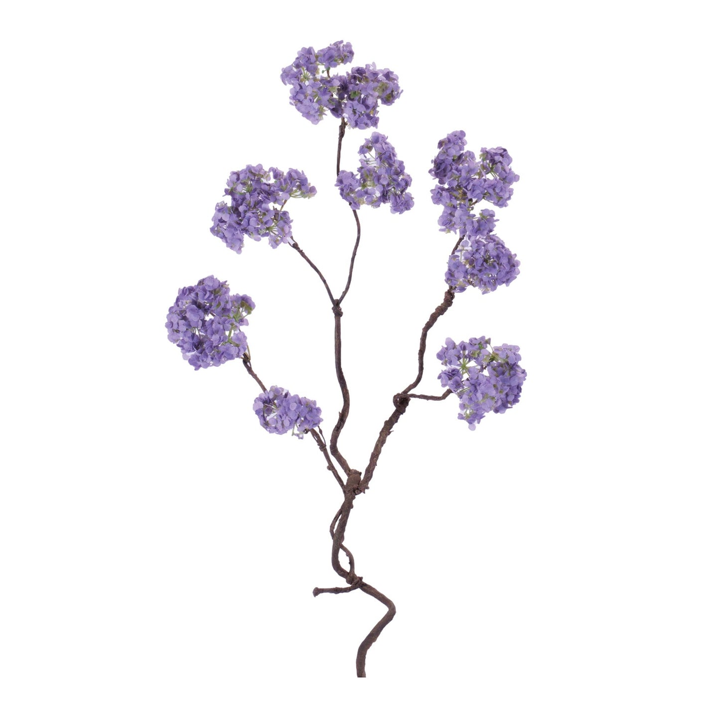 Blue Floral Twig Stem (Set of 4)