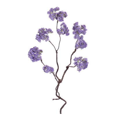 Blue Floral Twig Stem (Set of 4)