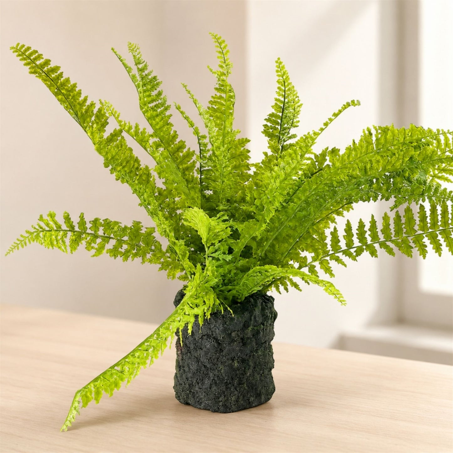 Fern Plant with Mossy Base 24"H alternate view 2