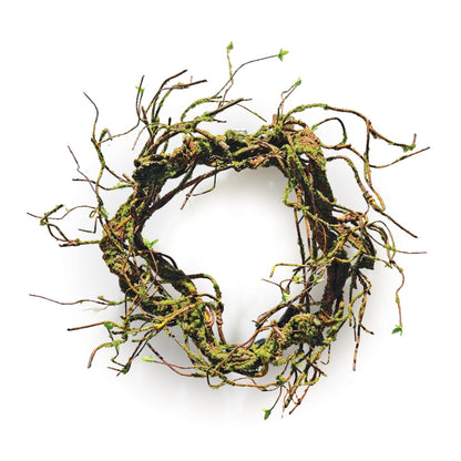 Mossy Twig Wreath 24"D
