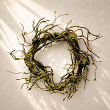 Mossy Twig Wreath 24"D alternate view 2