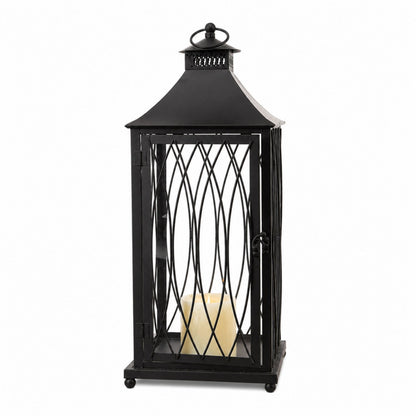 Traditional Black Metal Lantern (Set of 3) alternate view 3