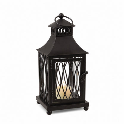 Traditional Black Metal Lantern (Set of 3) alternate view 5