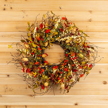 Cape Gooseberry Wreath 20"D alternate view 2