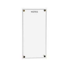 Acrylic Dry Erase Notes Board 13"H