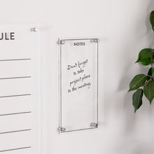 Acrylic Dry Erase Notes Board 13"H alternate view 2