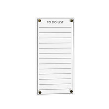 Acrylic Dry Erase To-Do List 13"H