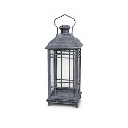 Traditional Grey Metal Lantern (Set of 3) alternate view 4