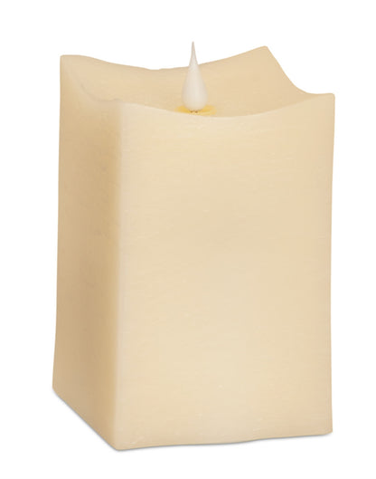 Simplux LED Squared Candle with Moving Flame and Remote (Set of 2) alternate view 2