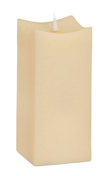 Simplux LED Squared Candle with Moving Flame and Remote (Set of 2) alternate view 2