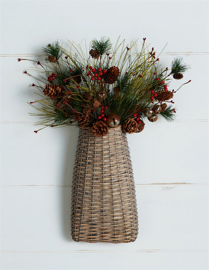 Woven Willow Wall Basket (Set of 6) alternate view 3