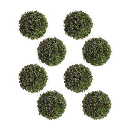 Boxwood Sedum Orb (Set of 8)