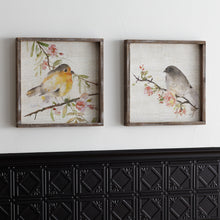 Wood Framed Watercolor Bird Plaque (Set of 2) alternate view 2
