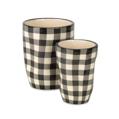Wavy Patterned Planter or Vase (Set of 6) alternate view 5