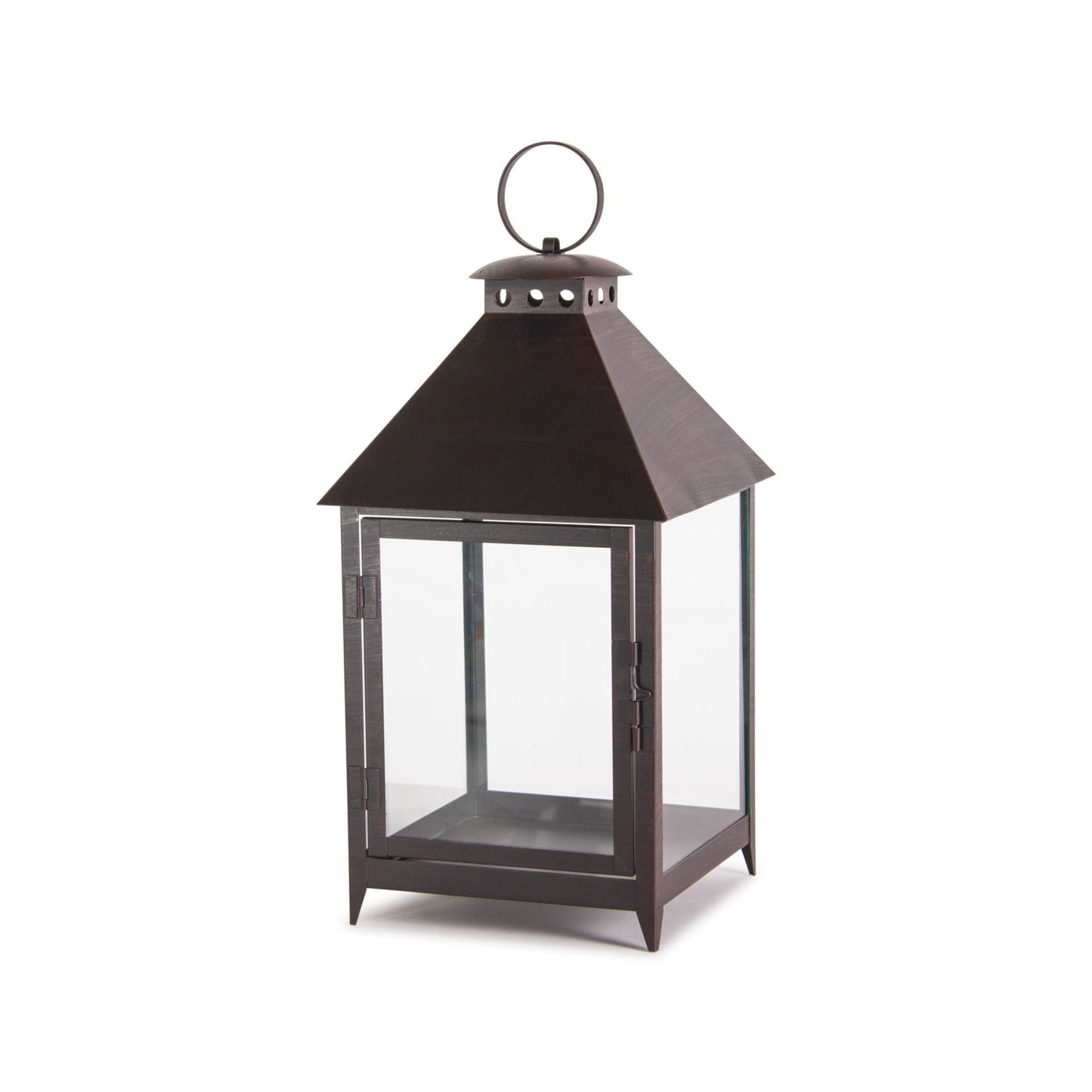 Footed Iron Metal Lantern (Set of 2) alternate view 3