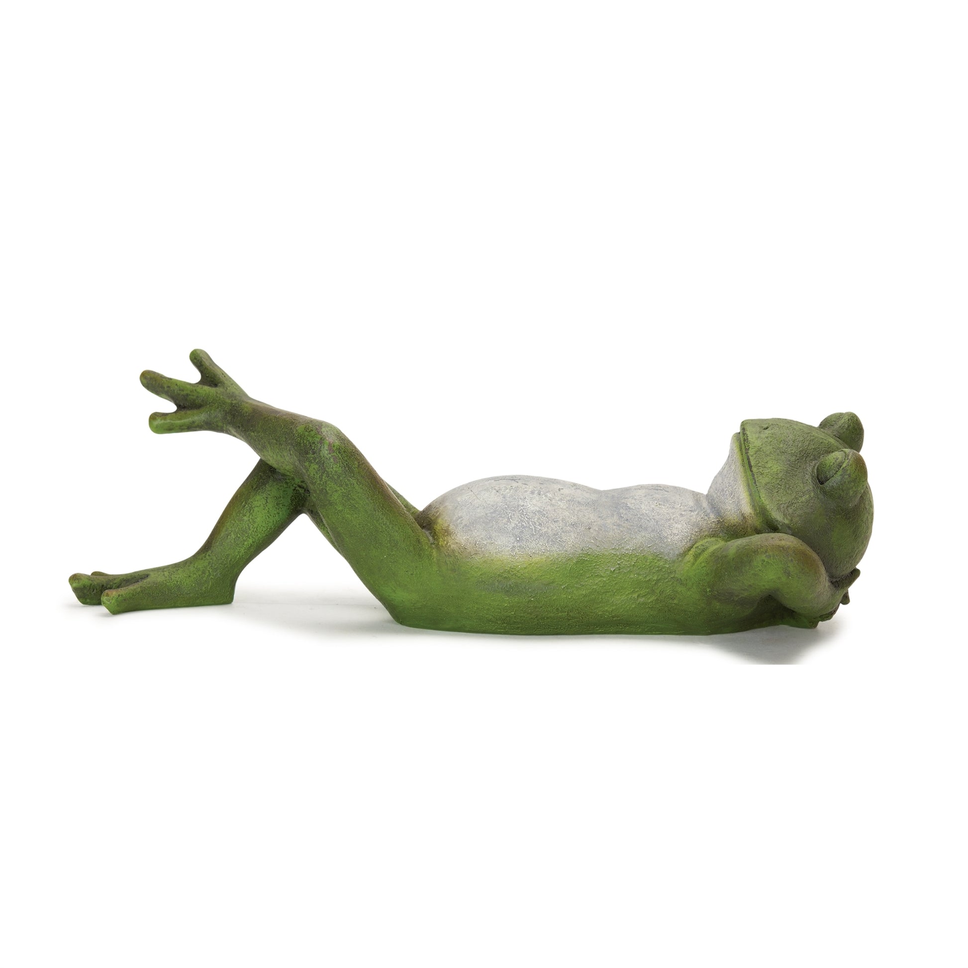 Lounging Garden Frog Figurine (Set of 3) alternate view 3