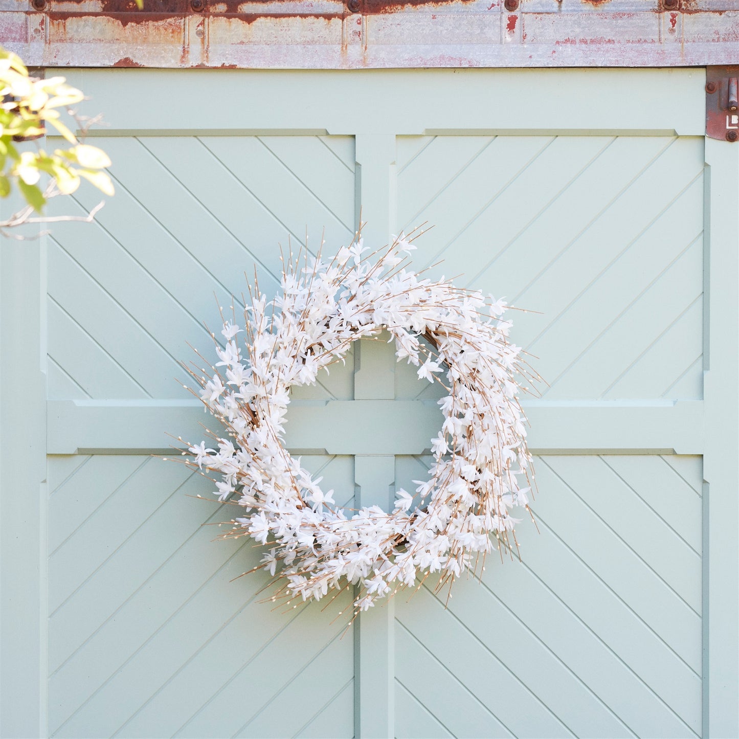 Blossom Floral Wreath 25"D alternate view 2