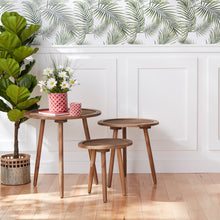Rattan Wood Accent Table (Set of 3) alternate view 2
