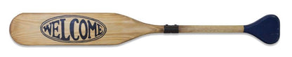Wooden Oar Welcome Sign 35.5"L