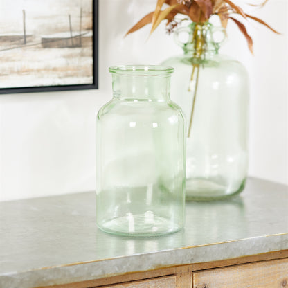 Sage Green Glass Vase 10.24"H alternate view 2