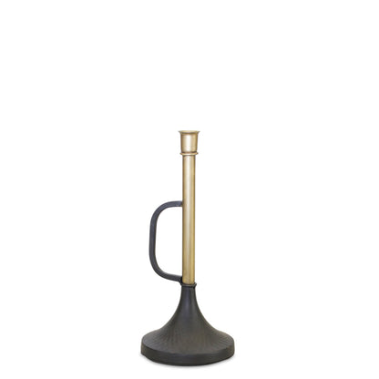 Metal Trumpet Taper Candle Holder (Set of 2) alternate view 4