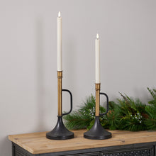 Metal Trumpet Taper Candle Holder (Set of 2) alternate view 2
