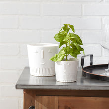 Porcelain Face Planter (Set of 2) alternate view 2
