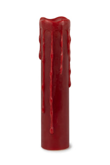 Red LED Dripping Wax Designer Candle with Remote (Set of 2) alternate view 2