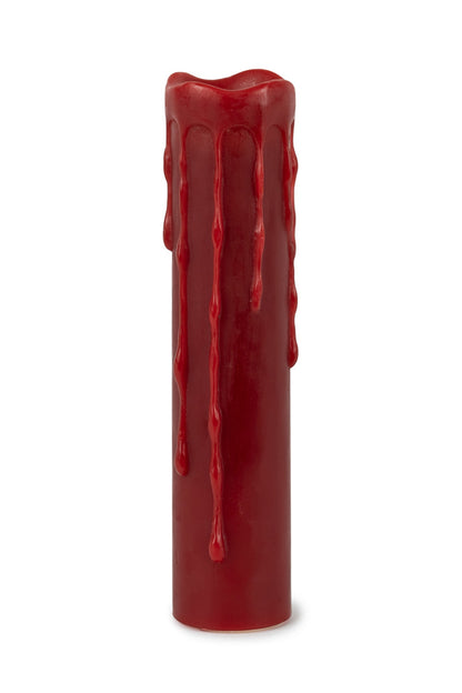 Red LED Dripping Wax Designer Candle with Remote (Set of 2) alternate view 2