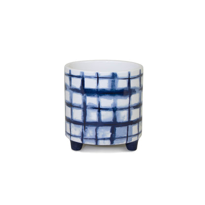 Tie-Dye Design Footed Planter (Set of 2) alternate view 4