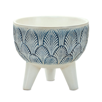 Geometric Leaf Planter with Legs (Set of 2) alternate view 3