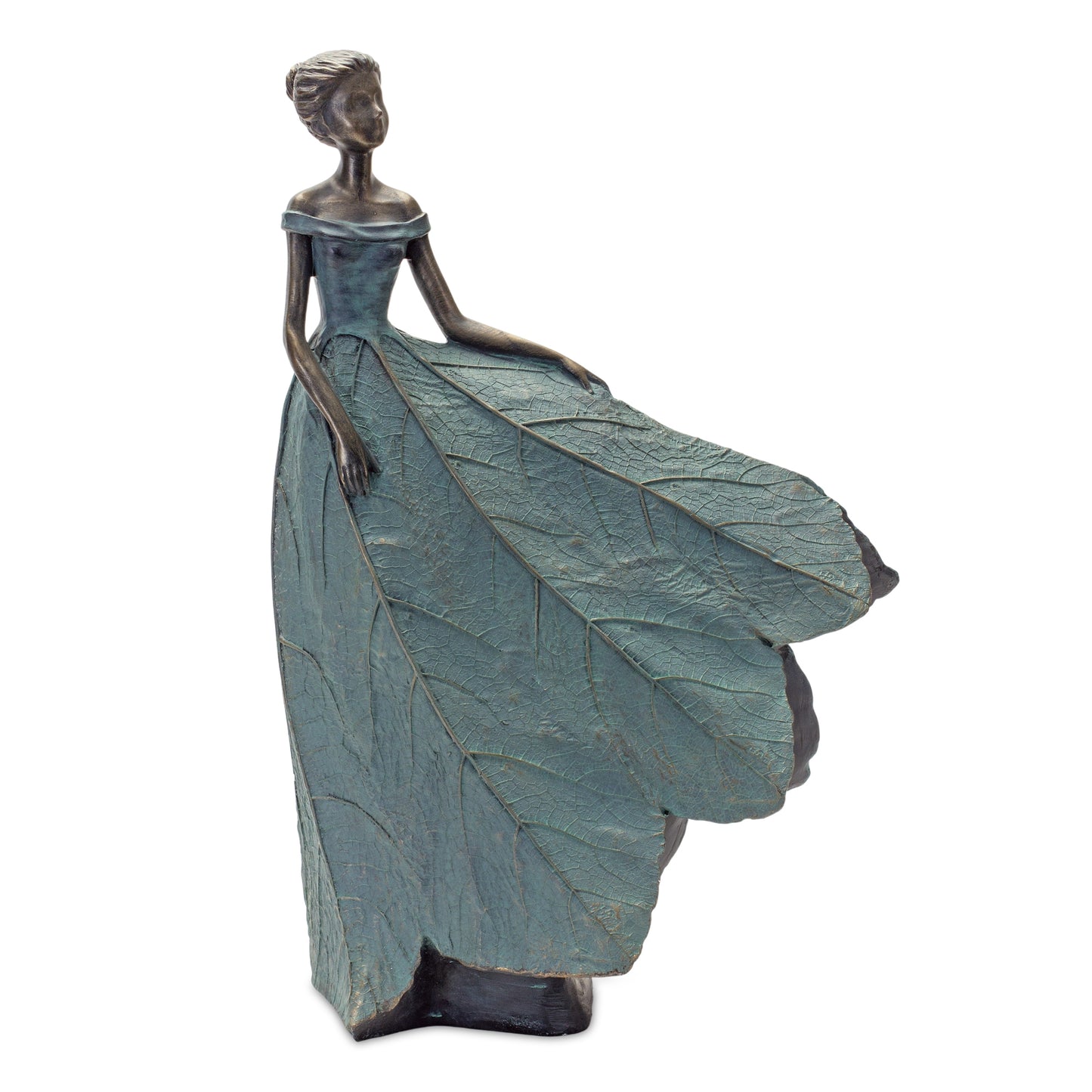 Garden Fairy Figurine with Flower Petal Dress (Set of 2) alternate view 4