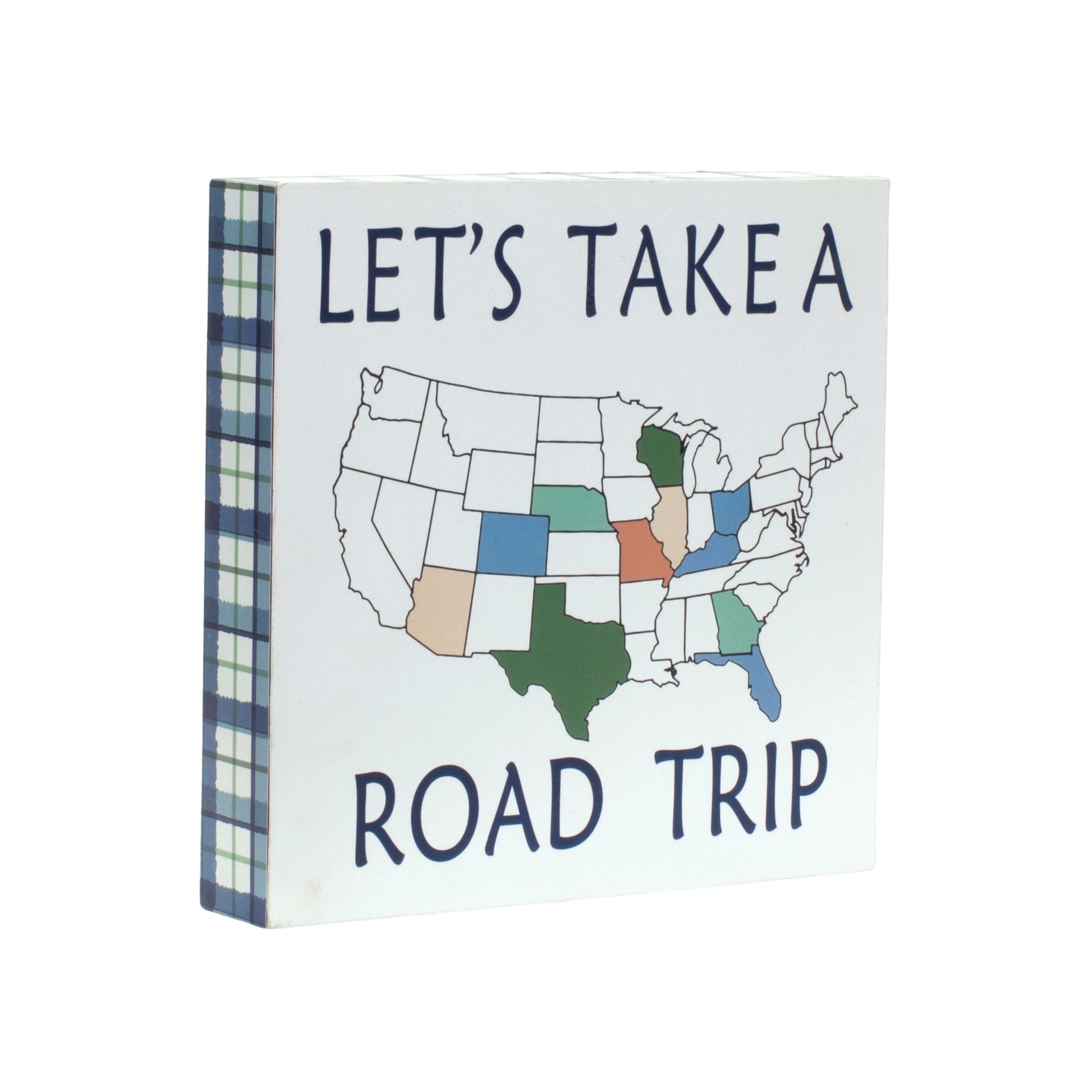 Wood Adventure Block Sentiment Sign (Set of 4) alternate view 5
