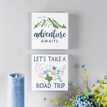 Wood Adventure Block Sentiment Sign (Set of 4) alternate view 2