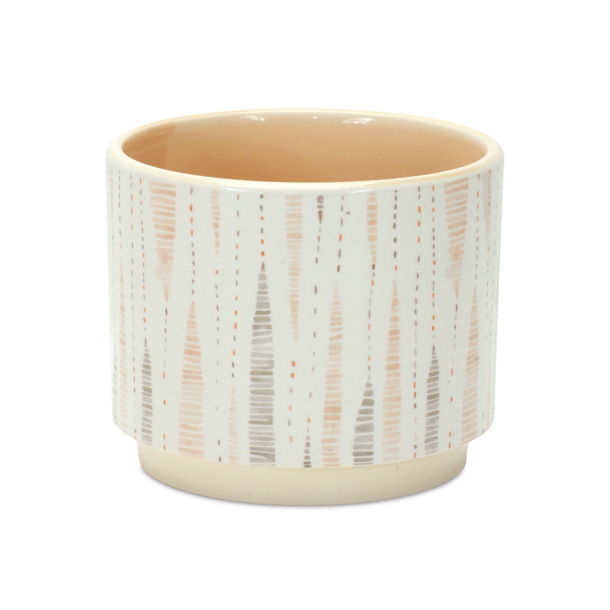 Blush Patterned Stacking Pot (Set of 3) alternate view 3