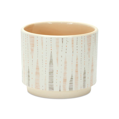 Blush Patterned Stacking Pot (Set of 3) alternate view 3