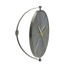 Modern Wood Wall Clock with Suspended Stand 16.25"D alternate view 2